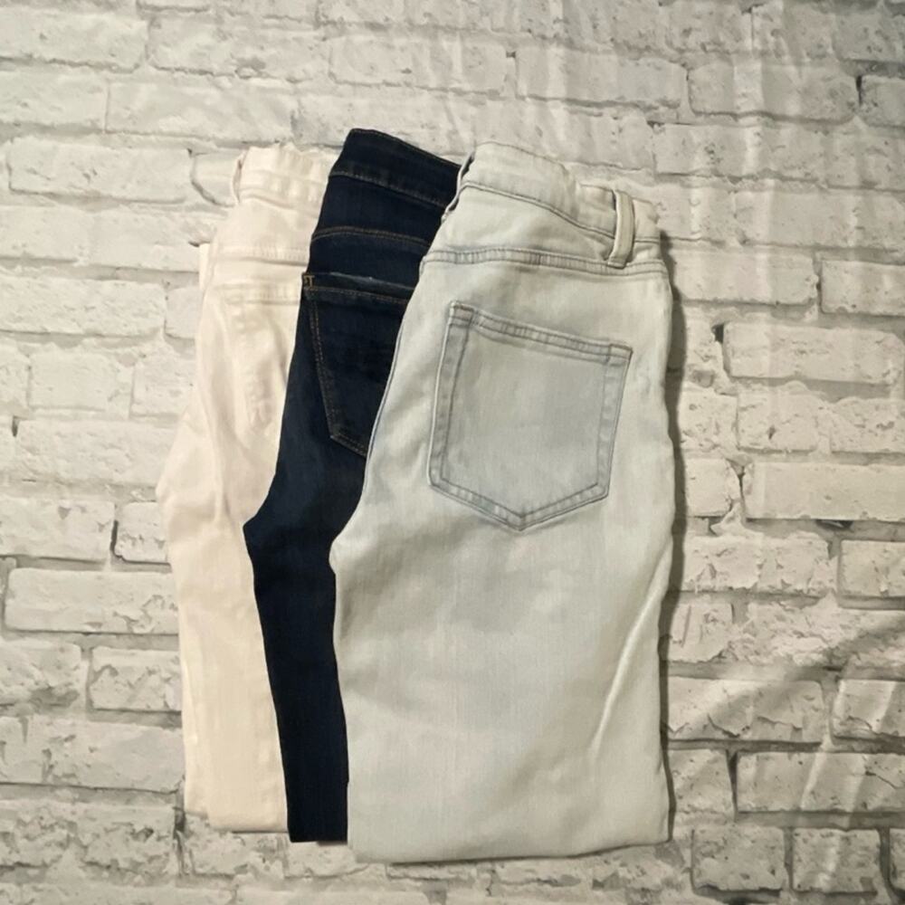 Bundle Lot of 3, Size 00 Jeans, WHBM, Gap, Wild Fable